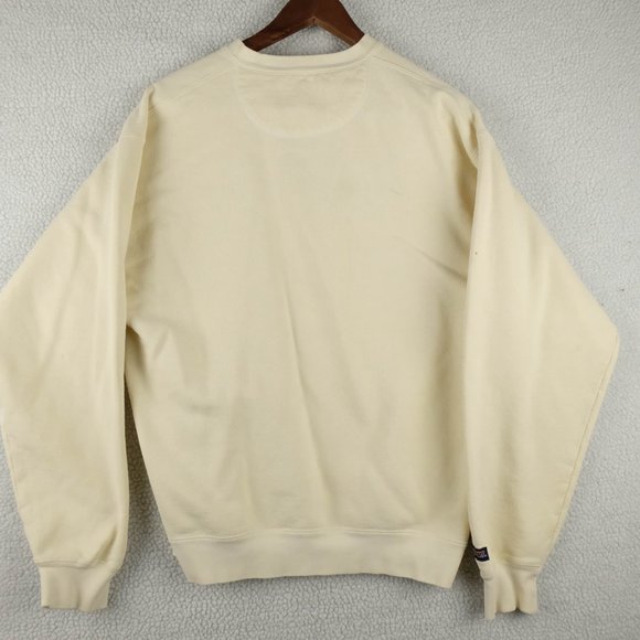 Jansport Sweatshirt Womens Medium Beige White University of New Mexico Retro - Picture 4 of 11